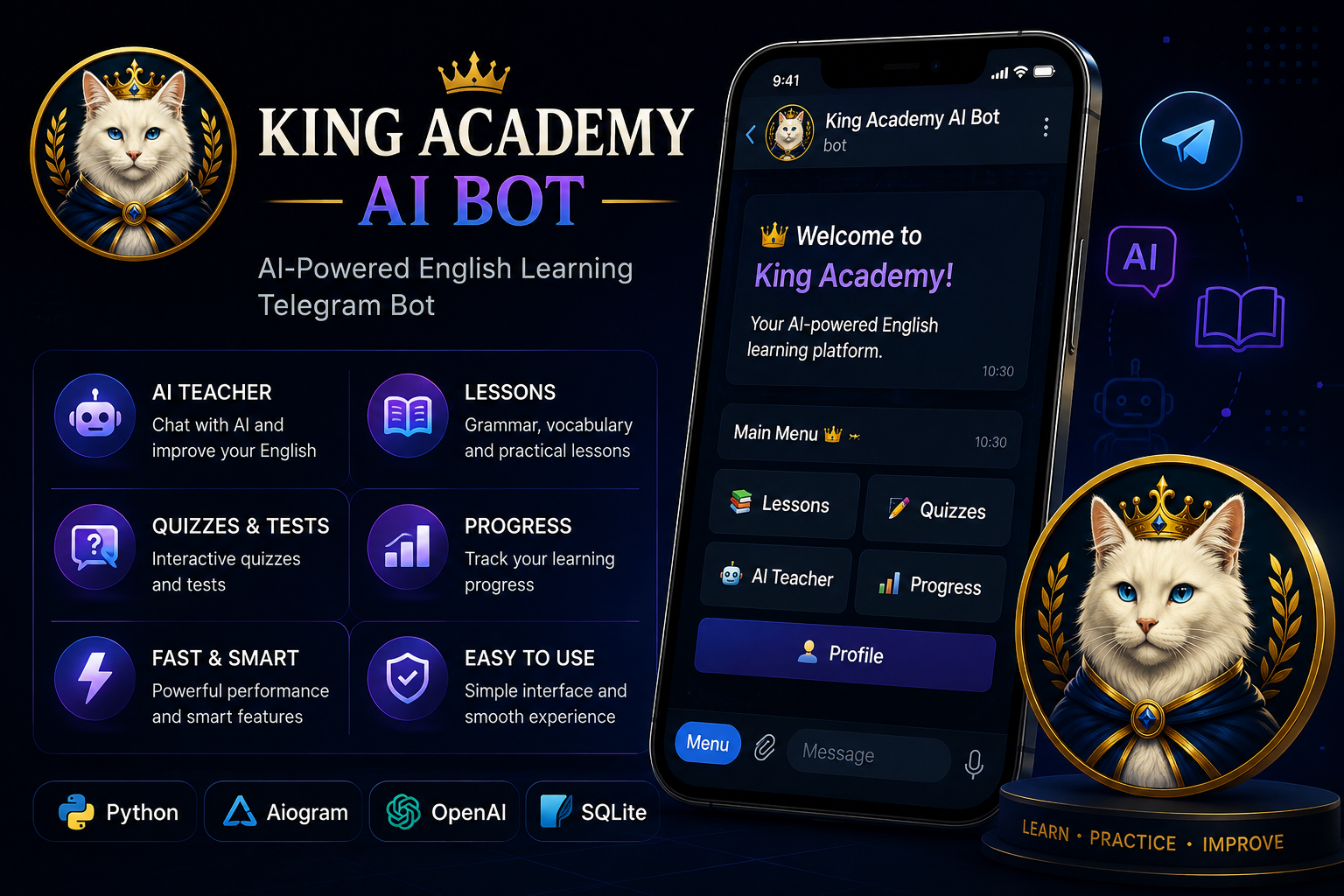 King Academy AI Telegram Bot